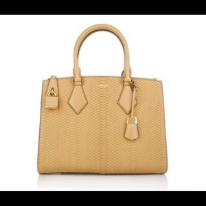 Michael Kors Casey Large Snake Leather Bag